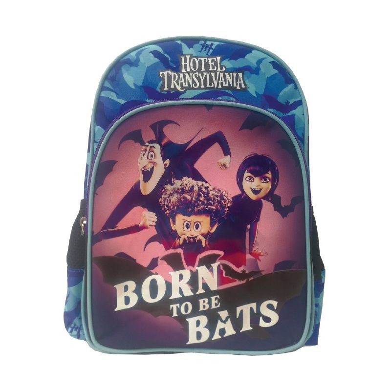 Ghiozdan Born to be Bats, clasa 0, impermeabil, 1 compartiment, Pigna - imagine 3